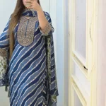 𝐂𝐨𝐭𝐭𝐨𝐧 𝐋𝐮𝐱𝐮𝐫𝐲 3 𝐩𝐢𝐞𝐜𝐞 𝐬𝐞𝐭 (Digital Blue)