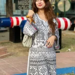 Luxury Embroidery 2pis (White)