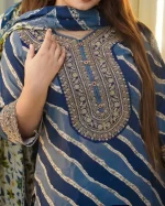 𝐂𝐨𝐭𝐭𝐨𝐧 𝐋𝐮𝐱𝐮𝐫𝐲 3 𝐩𝐢𝐞𝐜𝐞 𝐬𝐞𝐭 (Digital Blue) - Image 3