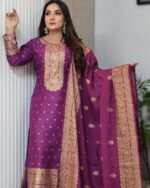 New katan 3piece set ( Purple ) - Image 6