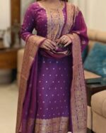 New katan 3piece set ( Purple ) - Image 7
