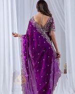 Madhuri Sharee ( Purple ) - Image 2