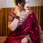 Madhuri Sharee ( Red )