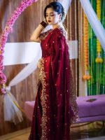 Madhuri Sharee ( Red ) - Image 4