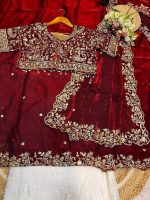 Madhuri Sharee ( Red ) - Image 2
